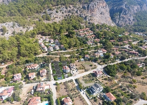 4+1 freistehende Villen in Göjek Fethiye