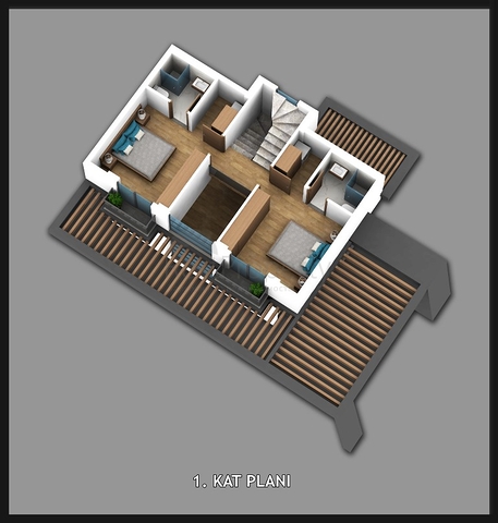 Geräumige 4+1 Villa in Ovacik Fethiye