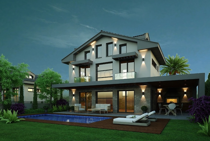 Geräumige 4+1 Villa in Ovacik Fethiye