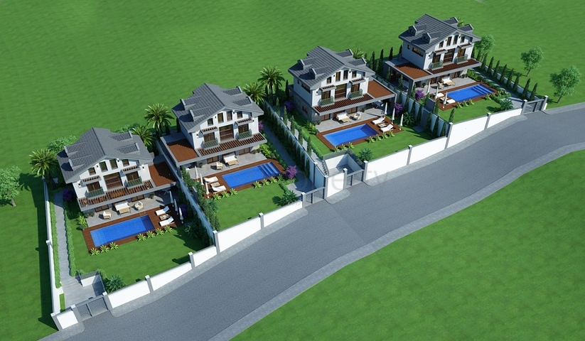 Geräumige 4+1 Villa in Ovacik Fethiye