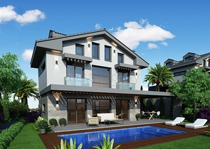Geräumige 4+1 Villa in Ovacik Fethiye