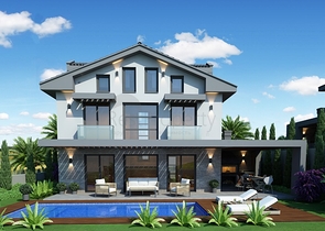 Geräumige 4+1 Villa in Ovacik Fethiye