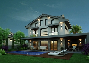 Geräumige 4+1 Villa in Ovacik Fethiye