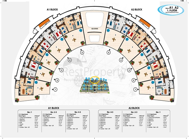 Moderne Wohnungen in einer edlen Wohnanlage