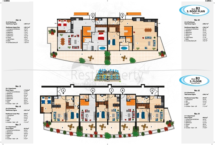 Moderne Wohnungen in einer edlen Wohnanlage