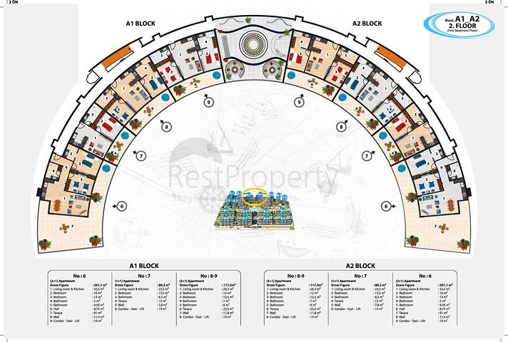 Moderne Wohnungen in einer edlen Wohnanlage