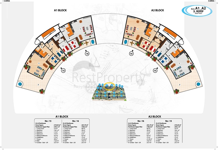 Moderne Wohnungen in einer edlen Wohnanlage