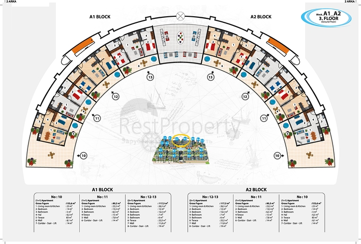 Moderne Wohnungen in einer edlen Wohnanlage
