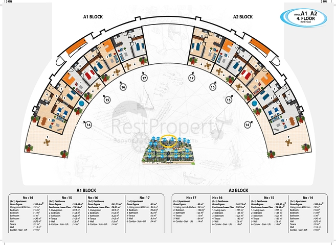 Moderne Wohnungen in einer edlen Wohnanlage