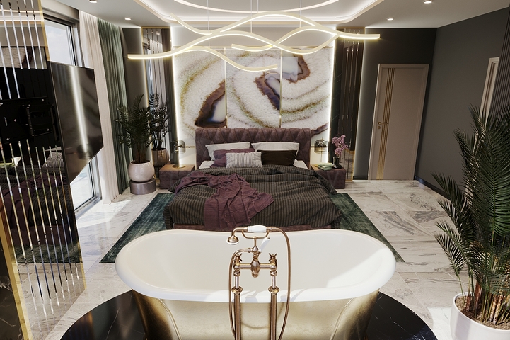 Neues Projekt einer Villa im Stadtteil Kargicak