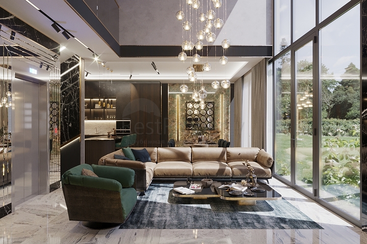 Neues Projekt einer Villa im Stadtteil Kargicak