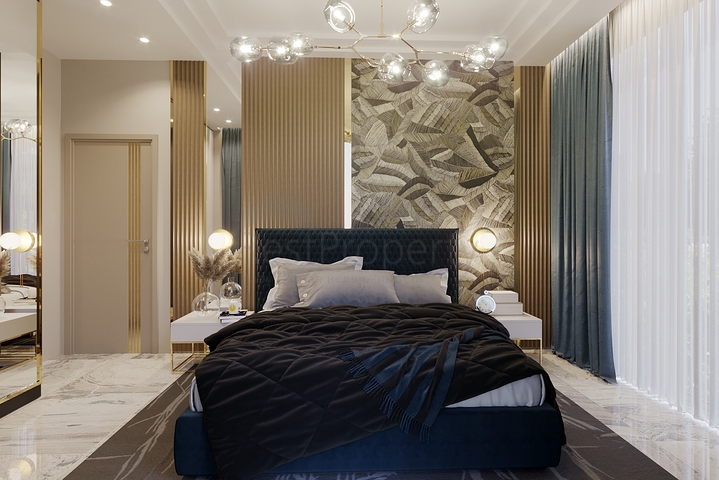 Neues Projekt einer Villa im Stadtteil Kargicak