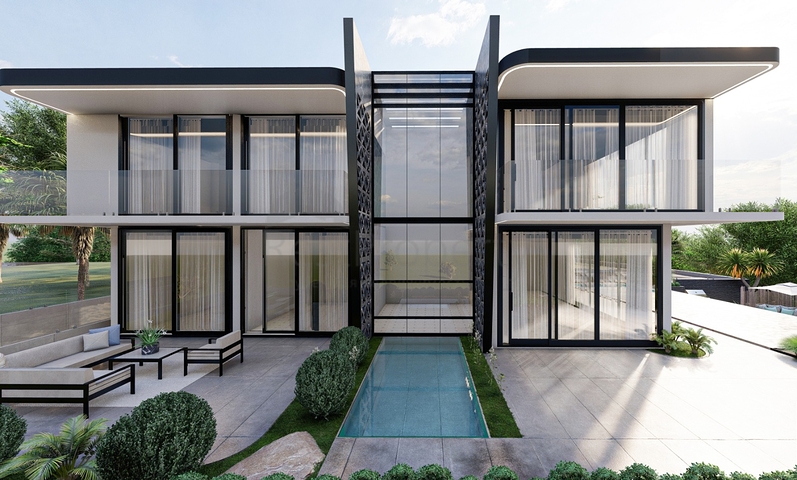 Neues Projekt einer Villa im Stadtteil Kargicak