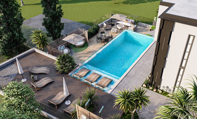 Neues Projekt einer Villa im Stadtteil Kargicak