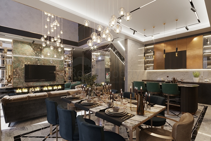 Neues Projekt einer Villa im Stadtteil Kargicak