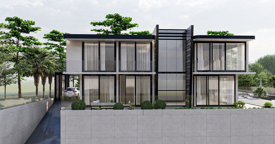 Neues Projekt einer Villa im Stadtteil Kargicak