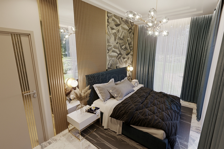 Neues Projekt einer Villa im Stadtteil Kargicak