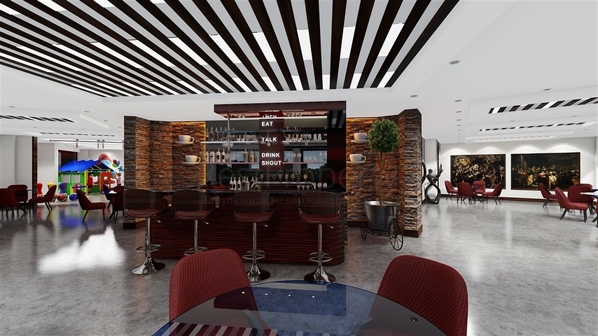 Wohnungen in einer neuen Wohnanlage