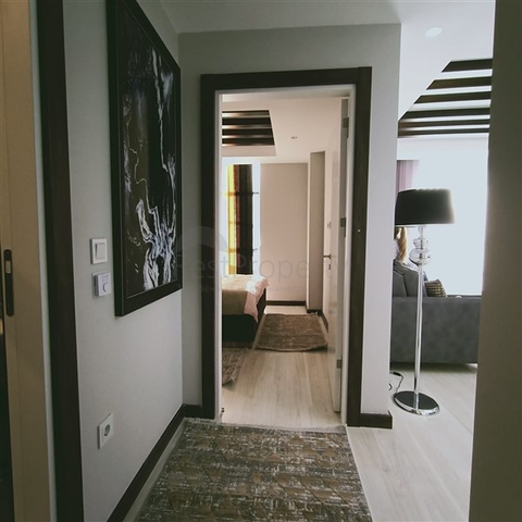 Wohnungen in einer neuen Wohnanlage