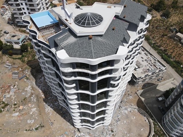 Wohnungen in einer neuen Wohnanlage