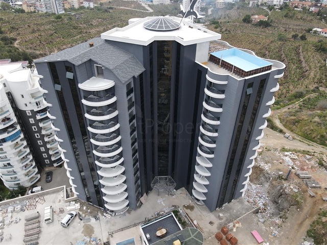 Wohnungen in einer neuen Wohnanlage