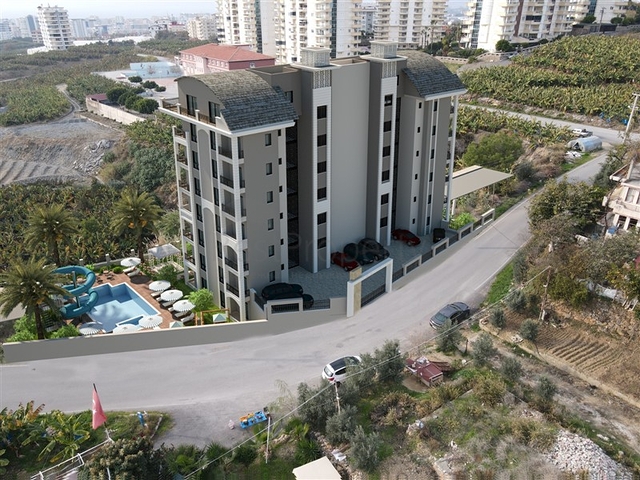 Wohnungen in einer neuen Wohnanlage