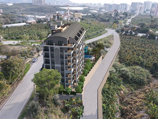 Wohnungen in einer neuen Wohnanlage