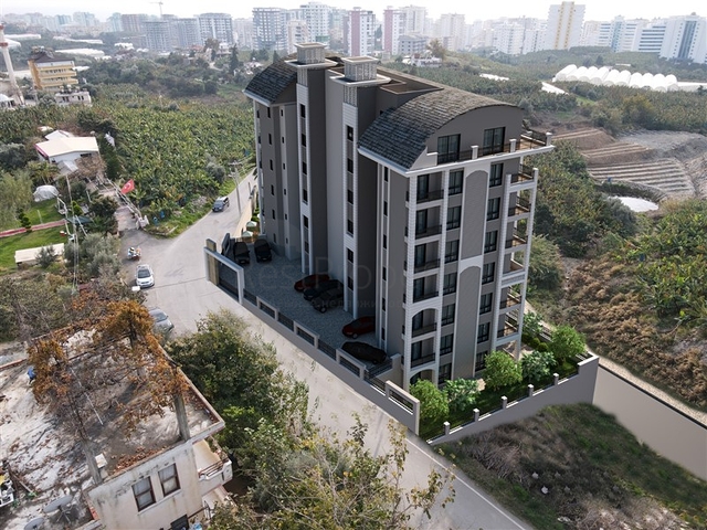 Wohnungen in einer neuen Wohnanlage