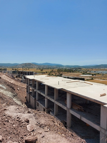 Der Bau eines neuen Projekts in der Nähe von Bodrum-Dorttepe beginnt