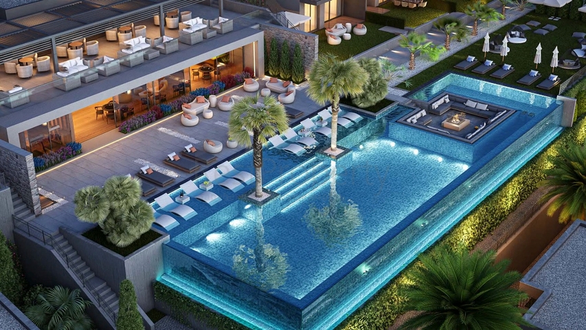 Der Bau eines neuen Projekts in der Nähe von Bodrum-Dorttepe beginnt