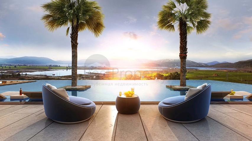 Der Bau eines neuen Projekts in der Nähe von Bodrum-Dorttepe beginnt