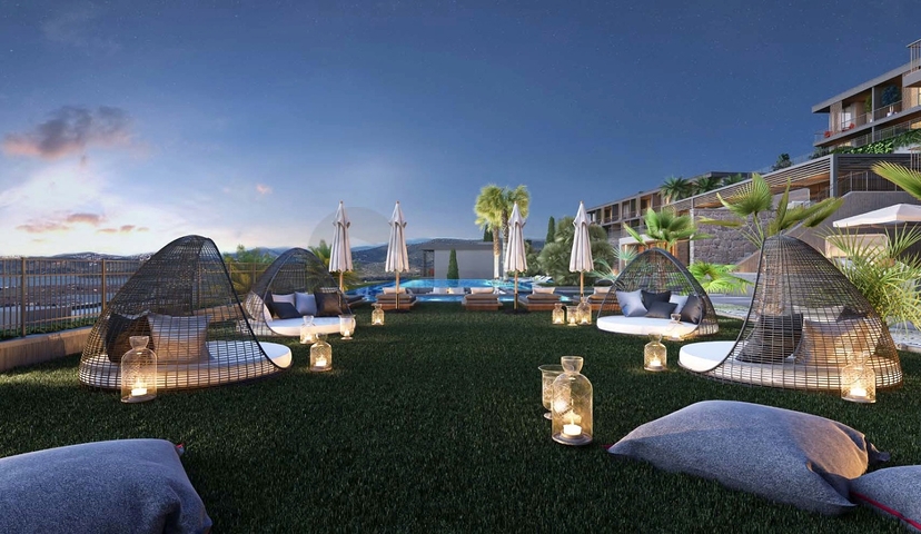 Der Bau eines neuen Projekts in der Nähe von Bodrum-Dorttepe beginnt