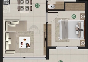 Der Bau eines neuen Projekts in der Nähe von Bodrum-Dorttepe beginnt