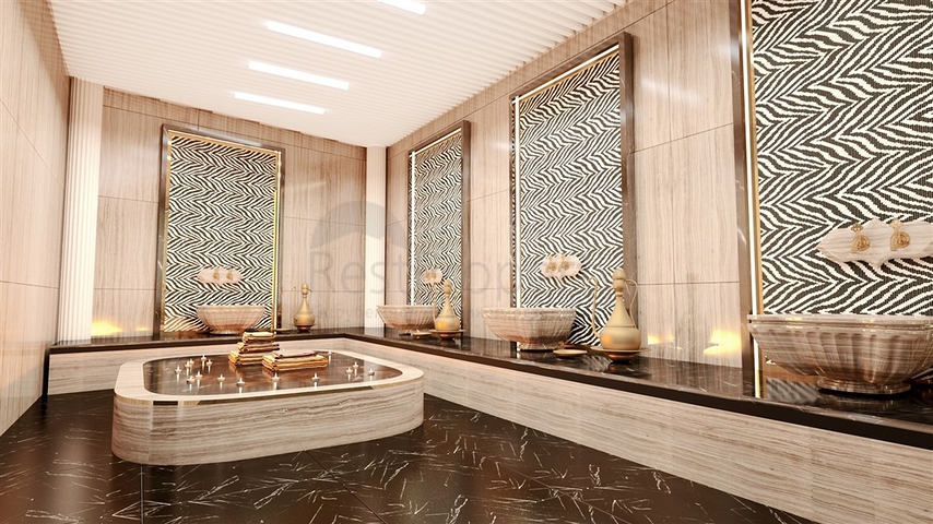 Wohnungen in einer neuen Wohnanlage