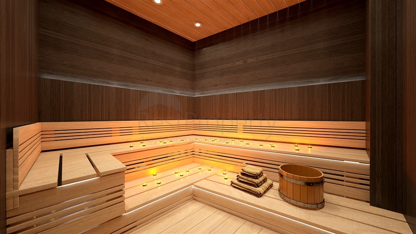 Wohnungen in einer neuen Wohnanlage