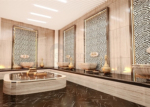 Wohnungen in einer neuen Wohnanlage