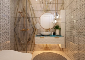 Wohnungen in einer neuen Wohnanlage