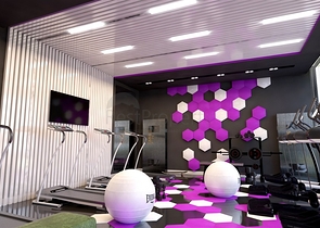 Wohnungen in einer neuen Wohnanlage