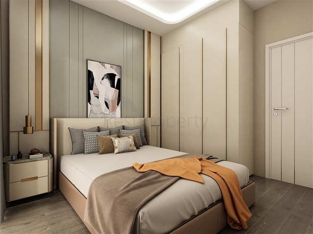 Neue Wohnanlage im Stadtteil Mahmutlar