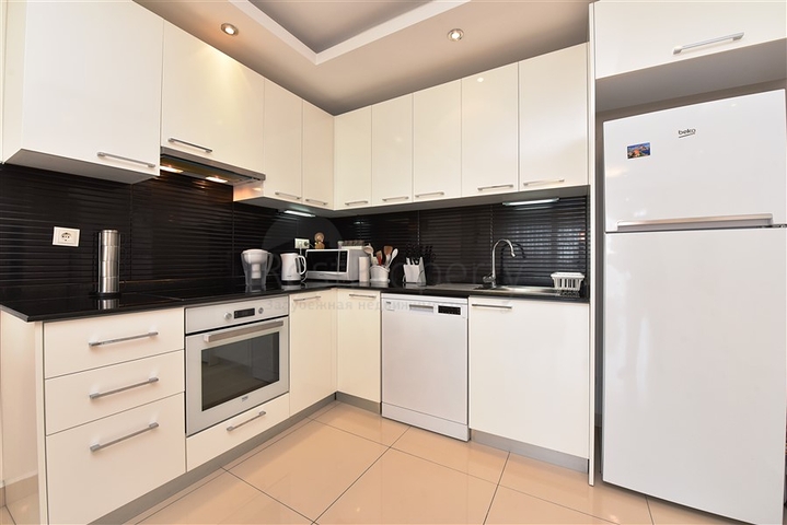 Möblierte 1+1-Wohnung im Stadtteil Djikcilli