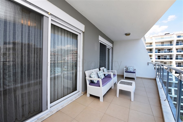 Möblierte 1+1-Wohnung im Stadtteil Djikcilli