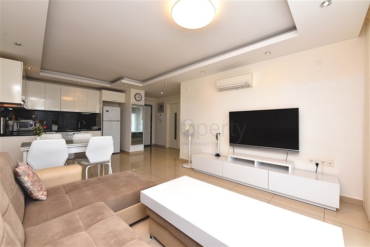 Möblierte 1+1-Wohnung im Stadtteil Djikcilli