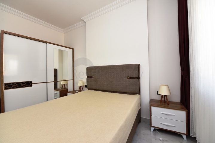 Zweizimmerwohnung mit Möbeln zur Miete in Mahmutlar