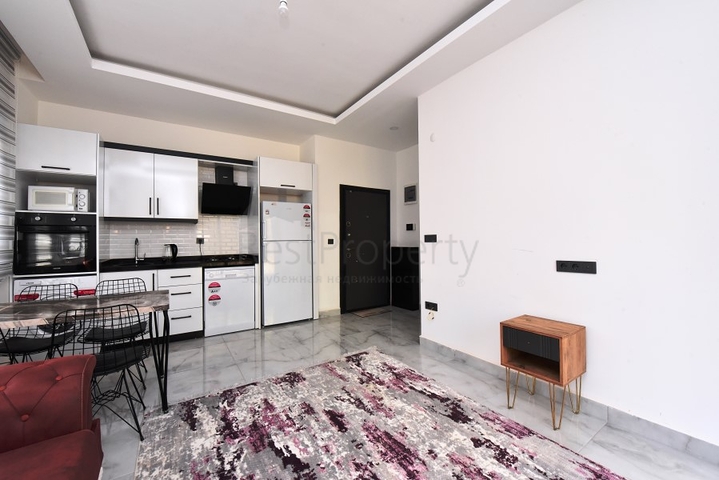 Zweizimmerwohnung mit Möbeln zur Miete in Mahmutlar