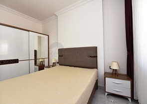 Zweizimmerwohnung mit Möbeln zur Miete in Mahmutlar