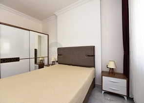 Zweizimmerwohnung mit Möbeln zur Miete in Mahmutlar