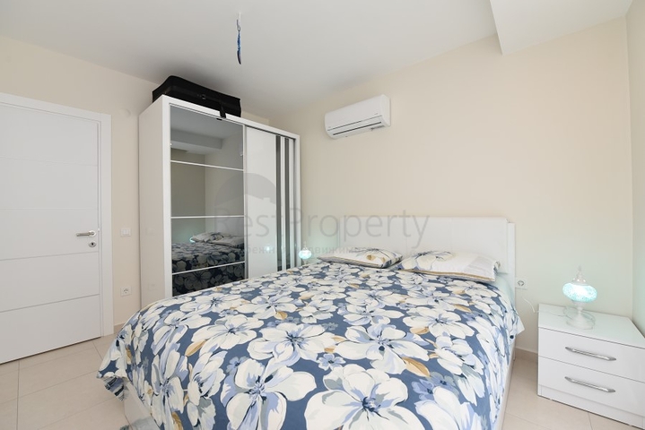 Möblierte 1+1-Wohnung im Stadtteil Avsallar