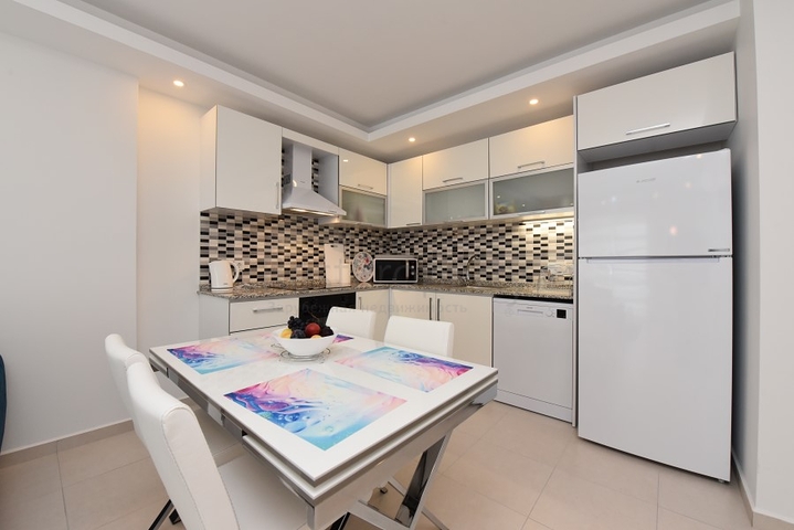 Möblierte 1+1-Wohnung im Stadtteil Avsallar