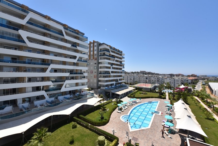 Möblierte 1+1-Wohnung im Stadtteil Avsallar