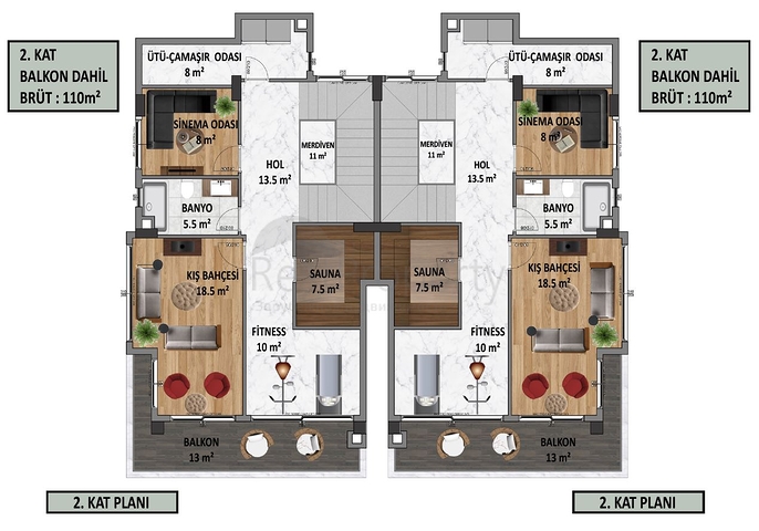 Neues Investitionsprojekt im Zentrum von Alanya